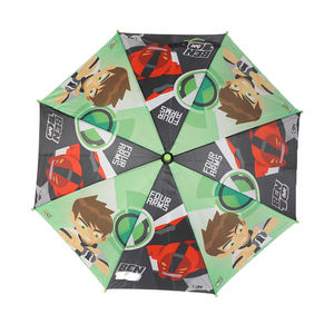 <span class=keywords><strong>Parapluie</strong></span> droit pour enfants de 19 pouces * 8k, tissu en polyester 190T avec poignée en plastique en forme de J, <span class=keywords><strong>ouverture</strong></span> <span class=keywords><strong>automatique</strong></span>, <span class=keywords><strong>fermeture</strong></span> semi-<span class=keywords><strong>automatique</strong></span> - Product Image 3
