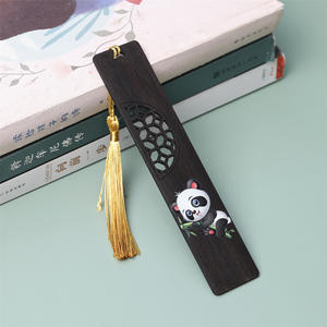 Marcadores de madera cortados con láser de alta calidad, accesorios de lectura en relieve Vintage clásicos, marcas de <span class=keywords><strong>libro</strong></span> clásicas chinas personalizadas - Product Image 3