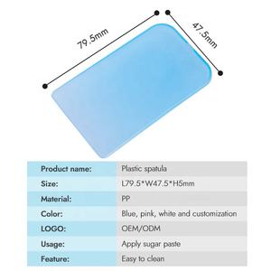 Nuevo diseño profesional Spa calidad cera aplicador espátula aplicador de plástico espátulas - Product Image 4