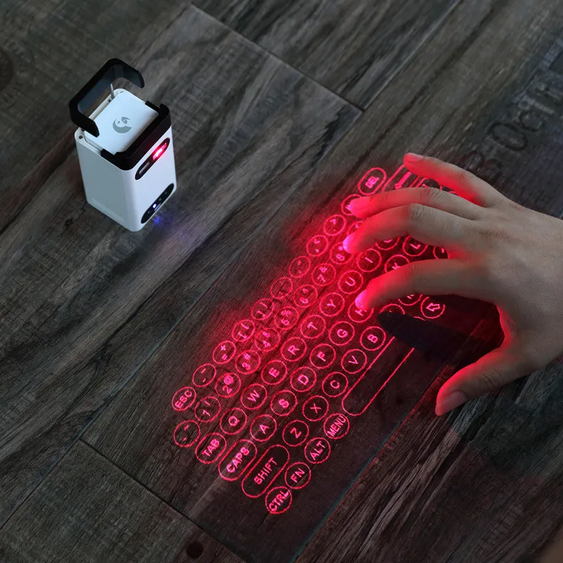 Wholesale Portable Pocket Laser Keyboard Virtual Laser Projection Keyboards For Android / IPhone / Apple / PC