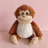 Vente flash : Peluche suspendue en forme de gorille, peluche longue avec bras et jambes longs, jouet en peluche singe, décoration suspendue, peluche