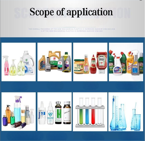 Botella Manual de Plástico de Grado Alimenticio para Cosméticos, Bebidas, Crema, Agua, Jugo, Esmalte de Uñas, Alcohol, Polvo - Product Image 3