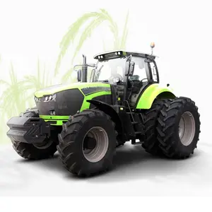 Çin marka çim ekipmanları traktör 120HP tarım makineleri 1204 4*4 çiftlik traktörü bahçe ve çim için