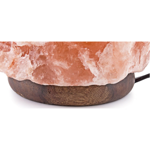 Lampe de sel rose de l'Himalaya artisanale 1-2kg, petite veilleuse pour la purification de l'air et le soutien du sommeil, compatible USB - Product Image 4