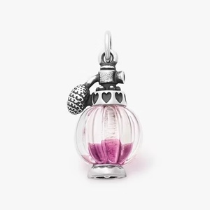 Colgante de Plata de Ley 925 con Diseño de Poción del Amor en Cristal Artístico para la Creación de Joyería Personalizada - Product Image 2