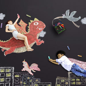 Vente en gros d'une boîte de 20 stylos colorés grande craie géante soluble pastel pour graffiti d'enfants - Product Image 4