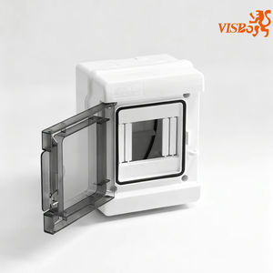 กล่องรวมสายไฟฟ้ากันน้ำ 4 ทาง สำหรับภายนอกและภายในอาคาร ผลิตจากพลาสติก <span class=keywords><strong>ABS</strong></span> อย่างดี มาตรฐาน OEM ระดับ IP65 - Product Image 1