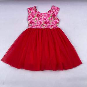 Nuevo Leotardo Rojo de Moda para Niña, Disfraz de Baile, Tutú hasta la Rodilla para el Día de San Valentín, Vestido de Baile para Niña - Product Image 4