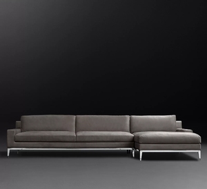 Sassanid Design <span class=keywords><strong>modernista</strong></span> Italia Track bracci modulari in pelle Chaise sezionale divano di lusso per mobili da soggiorno - Product Image 4