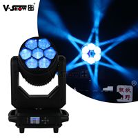 VSHOW R740L Led 7x40W Zoom Moving Wash Light RGBW 4IN1 Éclairage de scène professionnel