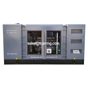 Générateurs à gaz silencieux monophasés et triphasés 25 kW 30 kW 40 kVA 50 kVA 100 kVA, groupes électrogènes au gaz naturel pour l'exploitation minière, fonctionnement silencieux - Product Image 6