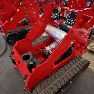 Pemuat Skid Steer Mini (pemuat roda + versi 800/1000kg bertenaga Diesel + terjangkau - Product Image 3