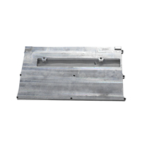 Plaque de refroidissement de batterie de bloc en aluminium de refroidissement à eau liquide