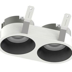 โมดูลดาวน์ไลท์ LED แบบฝัง ปรับได้ 8W 10W 12W ไฟสปอตไลท์ พร้อมแผงระบายความร้อนอะลูมิเนียม เลนส์สะท้อนแสง MR16 ตัวเลือกเสริม ปรับความสว่างได้ สีดำ - Product Image 2