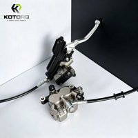 Kit de Freinage KOTORQ Ultra Bee-Spec pour Conversion E-Ride Pro SS 2.0 – Étriers Hydrauliques Avant et Arrière, Leviers et Tuyaux – Amélioration pour Moto Tout-Terrain
