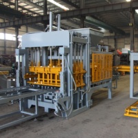 Machine de formage automatique de briques hydraulique QT8-15 pour la production de blocs de béton