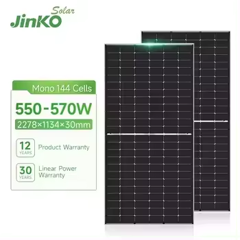 Jinko 계층 1 태양 광 발전 패널 700W HJT 이안면 N 형 태양 전지 패널 태양 광 시스템 용