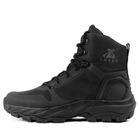 Sepatu Boots Pria Terbaru Anti Air dengan Penyangga Pergelangan Kaki, Nyaman, dan Bernapas untuk Hiking dan Trekking
