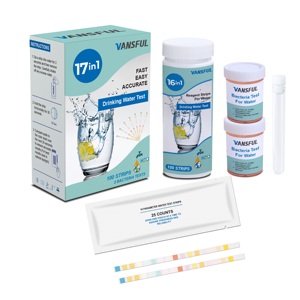 홈 탭 및 우물 물 테스터 키트, 대장균 테스트 키트, 17 in 1 식수 테스트 키트 - Product Image 1