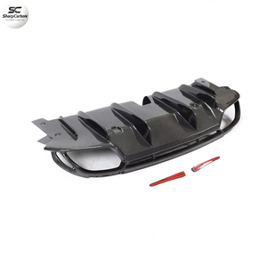 Diffusore Posteriore in Fibra di Carbonio per <span class=keywords><strong>Alfa</strong></span> Romeo Giulia 4 Porte 2017-2020 - Product Image 3