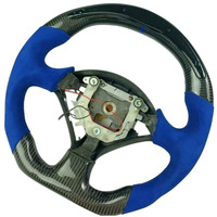 Volant en fibre de carbone véritable avec LED pour Honda S2000 DC5 CL7 2000-2009, personnalisation 100% fibre de carbone véritable, amélioration de l'intérieur de la voiture