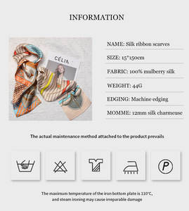 <span class=keywords><strong>2026</strong></span>年新作 レトロスタイル 天然シルクスカーフ カスタムプリント ファッション 6Aグレード OEKO-TEX認証 桑絹スカーフ デイリーウェア向け - Product Image 2