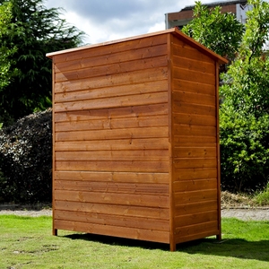 Casetta da Giardino <span class=keywords><strong>in</strong></span> <span class=keywords><strong>Legno</strong></span> <span class=keywords><strong>per</strong></span> Esterni, Organizzatore Attrezzi, Ripostiglio <span class=keywords><strong>per</strong></span> Giardino con Porta Singola, Armadio da Giardino - Product Image 6