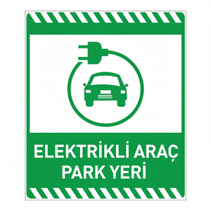 Electric Vehicle Outdoor Parking Sign Reflective Aluminium Traffic <b>Safety</b> Sign Board Flexible Traffic Signs for <b>Roadway</b> Usage - Product Image 2