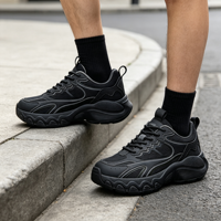 Chaussures de sport décontractées pour hommes, personnalisées, à la mode, avec semelle en caoutchouc résistante, style sportif, augmentant la taille