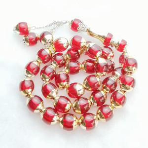 Collier et bracelet de prière catholique en perles de chapelet, bijoux religieux de Jésus-<span class=keywords><strong>Christ</strong></span>, vente en gros pour catholiques et musulmans - Product Image 2