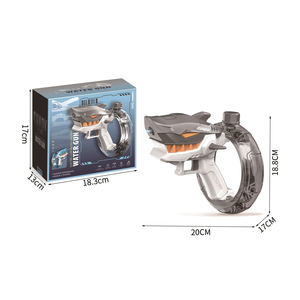 Zomer Kinderhaai Waterpistool Speelgoed Hogedruk Elektrisch & Mechanisch Voor Buitenzwembad & Strand Spelen Duurzaam Plastic Materiaal - Product Image 6