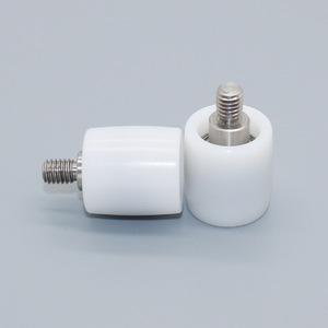 ลูกรอกเคลือบพลาสติก POM แบบลูกปืนคู่จากผู้ผลิต 696ZZ ลูกกลิ้งไนลอนทนการสึกหรอ อุปกรณ์เสริมพลาสติก - Product Image 1