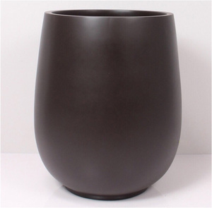 Ensemble de 3 grands pots écologiques en fibre de verre pour plantes, jardinières hautes d'intérieur, pots à fleurs, ensemble de jardinières pour jardin, bon prix - Product Image 2