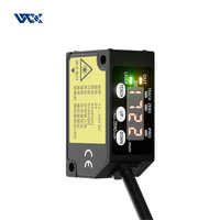 Sensor de Distancia Láser CMOS Fotoeléctrico con Salida Analógica y Digital WTX, Sensor de Desplazamiento Láser Lineal de Bajo Costo