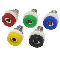 Prise banane isolée 2 mm K2A43 pour panneau de test, borne de câblage