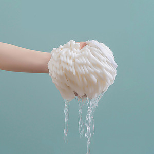 Serviette à main en chenille, épaisse, douce, à séchage rapide, absorbante, suspendable, pour cuisine et salle de bain - Product Image 4