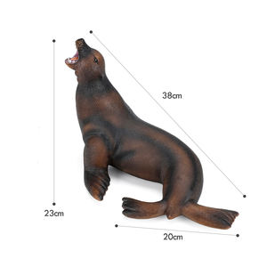 Toptan katı PVC simülasyon deniz yaşamı deniz aslan modeli deniz yaratık oyuncaklar hayvan figürleri çocuk için oyuncak - Product Image 1