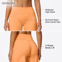 Ensemble de yoga 2 pièces personnalisé pour femme : débardeur de sport dos en Y avec coussinets amovibles et pantalon large taille haute 3/4 pour le jogging et la gym