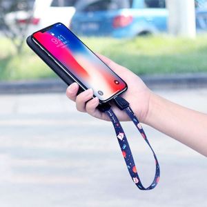 2025 Neck Lanyard Charging <b>Cable</b> Woven Fabric Custom Logo Cross Body USB C Fast Charge Data <b>Cable</b> with Buckle - Product Image 6