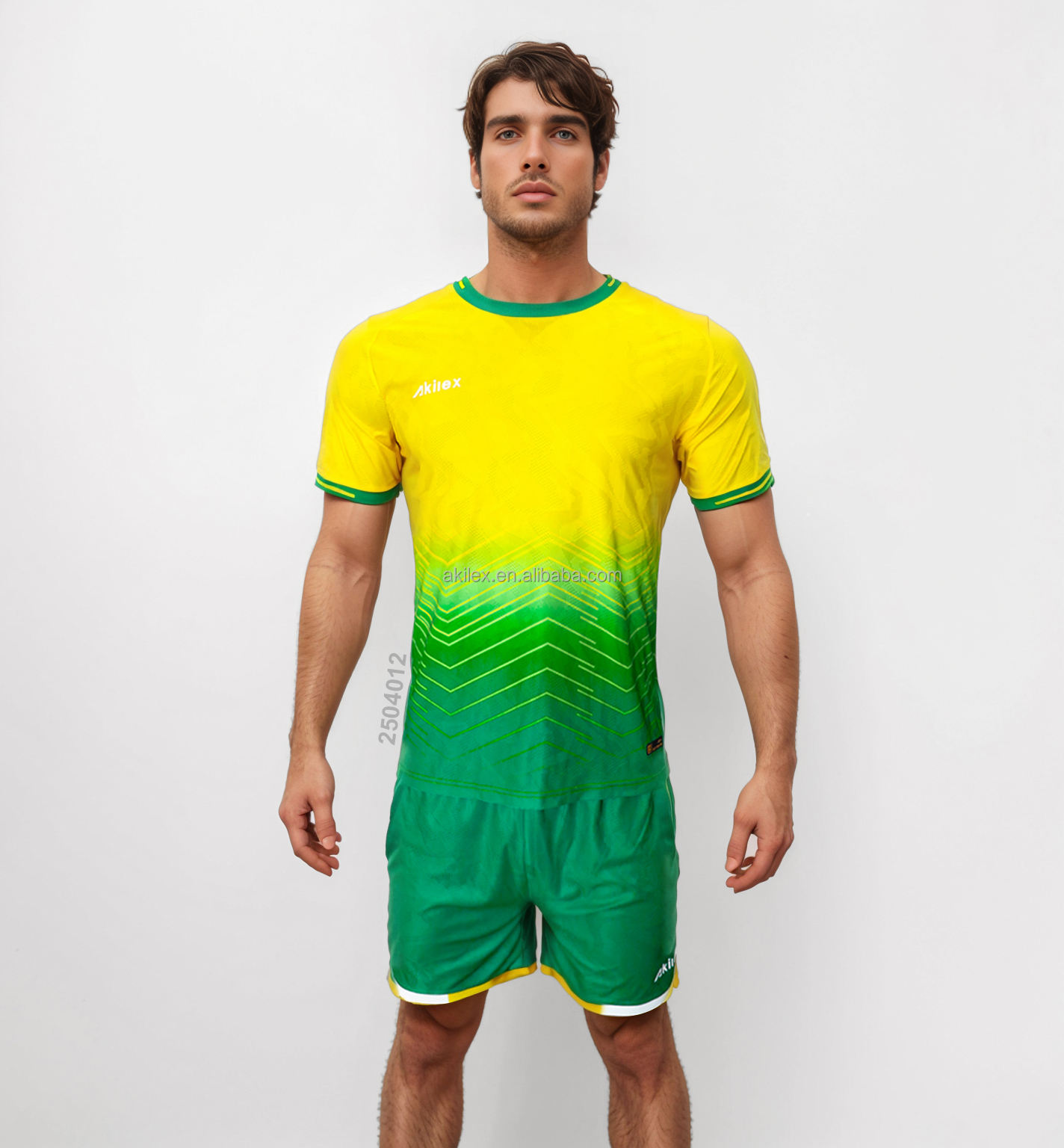 Yellow Football Jerseys Durable, Customizable, Wholesale