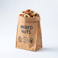 Servizio di Stampa Digitale Personalizzata su Carta per Sacchetti di Carta Glassine per Snack con Logo Personalizzato, Basso MOQ