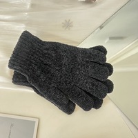 Mitaines en coton acrylique imprimées sur mesure gants de tricot d'hiver pour les sports de plein air confortable quotidien décontracté cyclisme chaleur plaine
