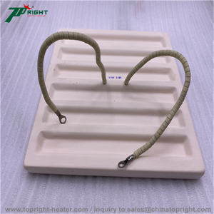 Plaque chauffante en céramique IR entièrement plate de 122x122mm/<span class=keywords><strong>radiateur</strong></span> en céramique infrarouge - Product Image 6