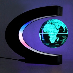 Đèn Chiếu Sáng Quả Cầu Bay Từ Tính Hình Chữ C Quả Cầu Nổi Trên Thế Giới Với Bản Đồ Trái Đất Quả Cầu - Product Image 6