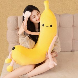 หมอนข้างตุ๊กตาผลไม้การ์ตูนรูปกล้วย มะเขือยาว น่ารัก นุ่มนิ่ม สำหรับกอดนอน - Product Image 4