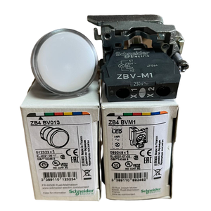 Luz Piloto LED Blanca XB4BVM1 230-240V CA, Interruptor de Botón Pulsador Plateado, Carcasa IP67, Orificio de Montaje de 22mm, Momentáneo, IK06, 1M - Product Image 4