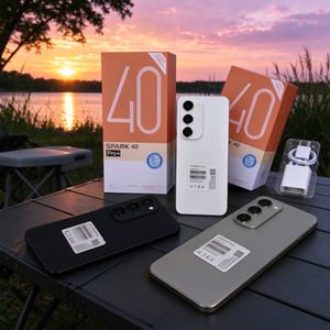 Spark40 Pro, Edición Global, versión 5G, teléfono inteligente desbloqueado, pantalla microcurva de 6.9 pulgadas, 24GB+512G Deca Core, teléfono con cámara IA de 108MP - Product Image 1
