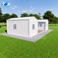 Module de maison préfabriquée, cabane, abri, maison mobile, bureau, boutique, hôtel, jardin, petite maison, villa, conteneur préfabriqué avec salle de bain