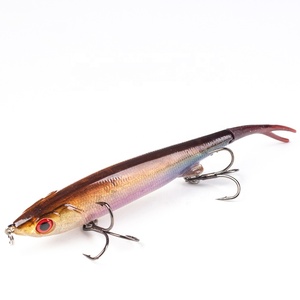 Chất Liệu ABS Nhân Tạo Mềm Mồi Câu Cá Lure Mái Chèo Đuôi Swimbait Bass Minnow Cho Sông Hồ Suối Câu Cá - Product Image 1