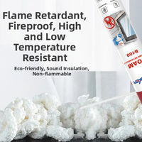 Scellant en mousse de polyuréthane pour usage domestique ODM, toutes saisons, pour joints et fissures, haute adhérence, béton, brique, plâtre, bois, plastique